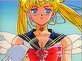 Sailor Moon mit dem reinen Kristall